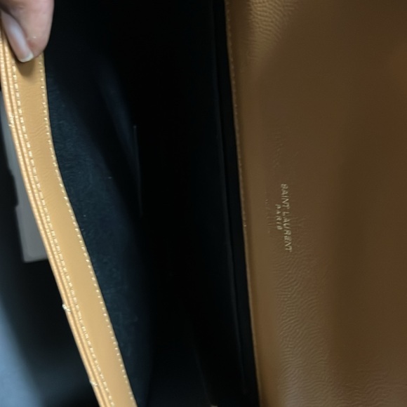 Saint Laurent Pouch in Natural Dark - Picture 5 of 7